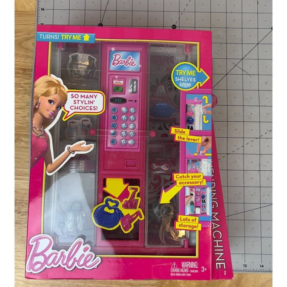 Barbie Life In The Dreamhouse Fashion Vending Machine New NOS 2012 - Picture 10 of 12